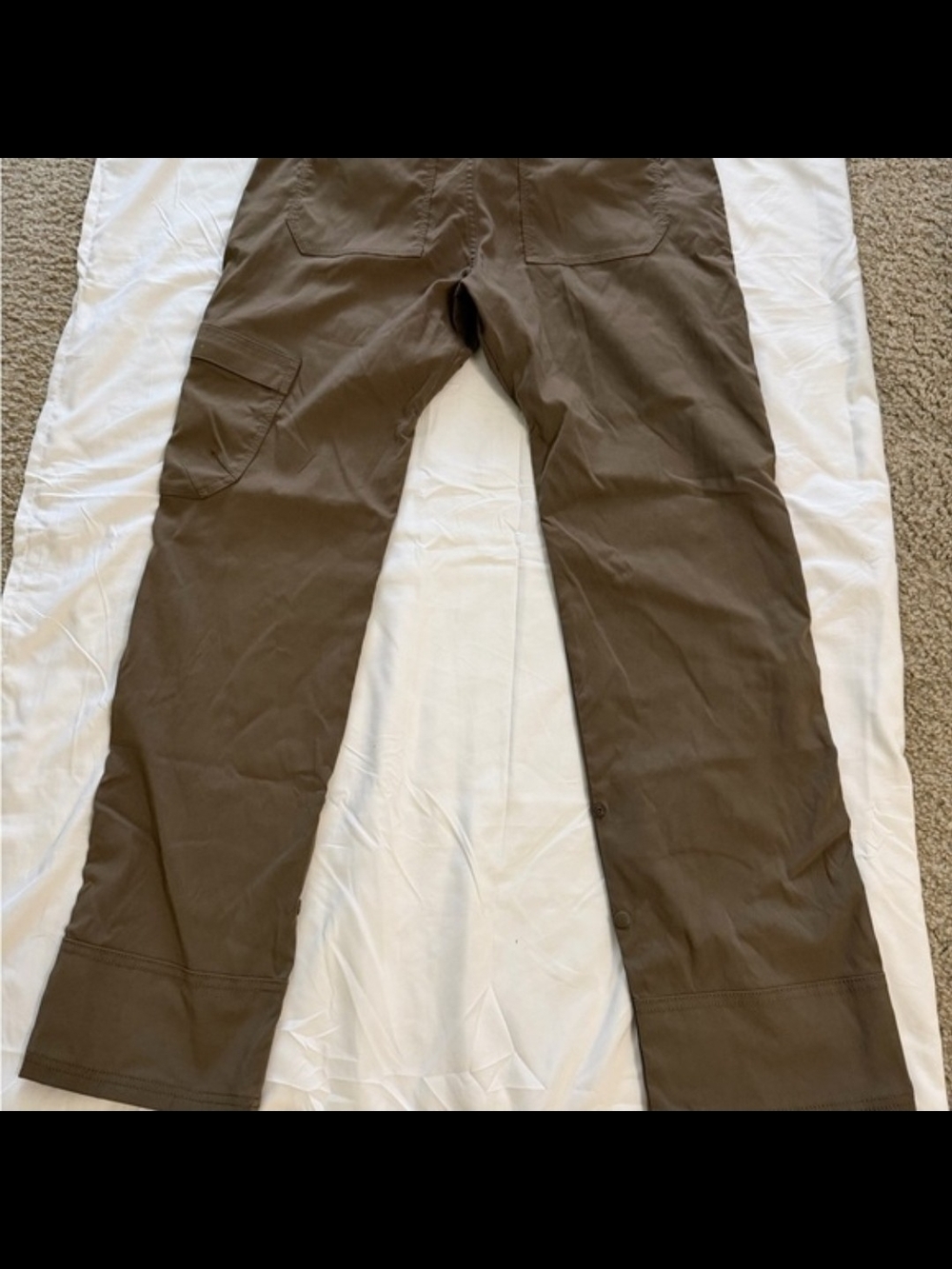 Prana Men's Brown Outdoor & Hiking Work Pants